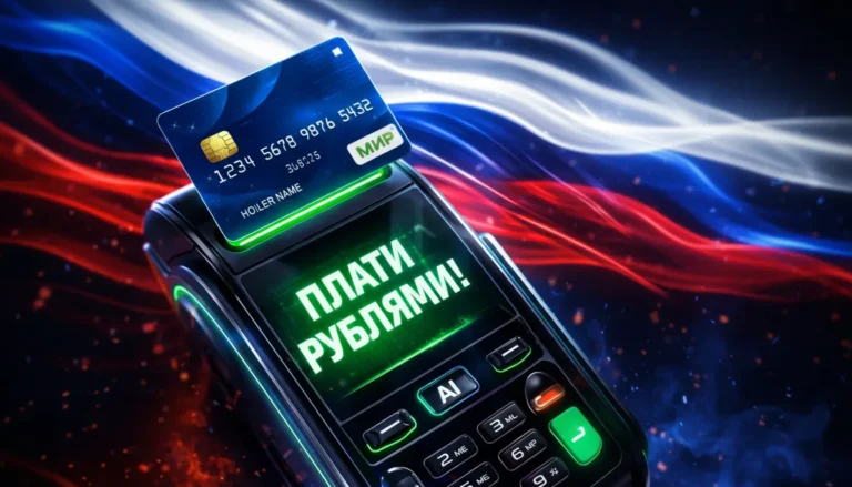 Карта МИР и терминал оплаты. Оплата нейросетей в России.